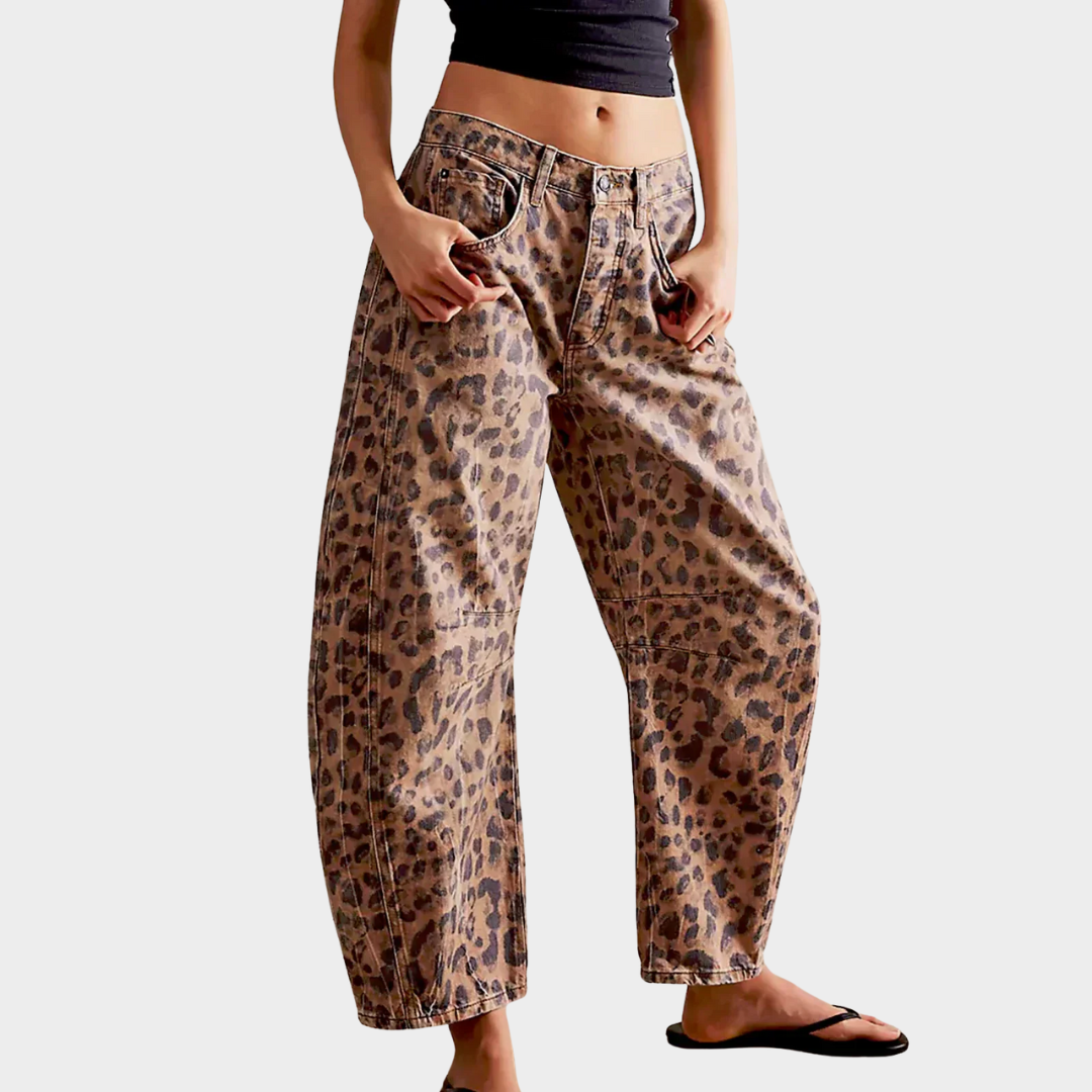 Edith™ | Comfortable Leopard Pants