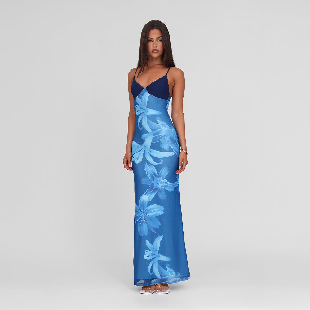 Isalène™ | Floral Maxi Dress