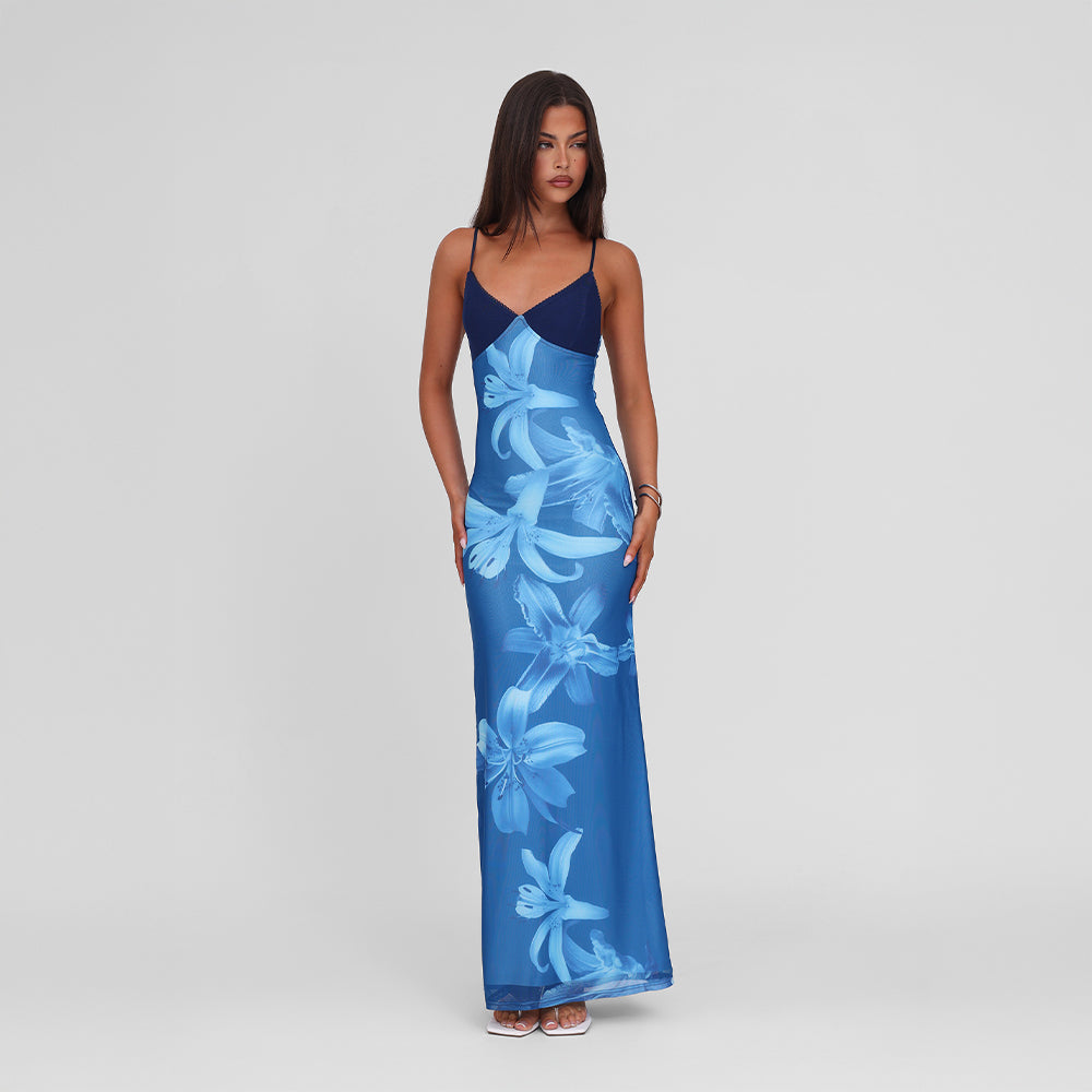 Isalène™ | Floral Maxi Dress