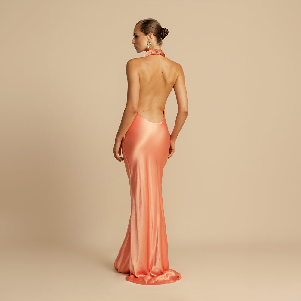 Isaline™ | Draped Fluid Dress