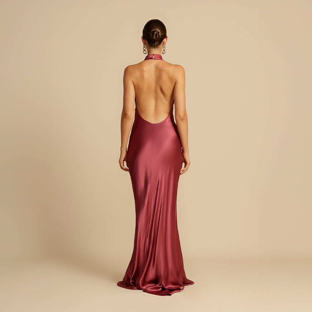 Isaline™ | Draped Fluid Dress