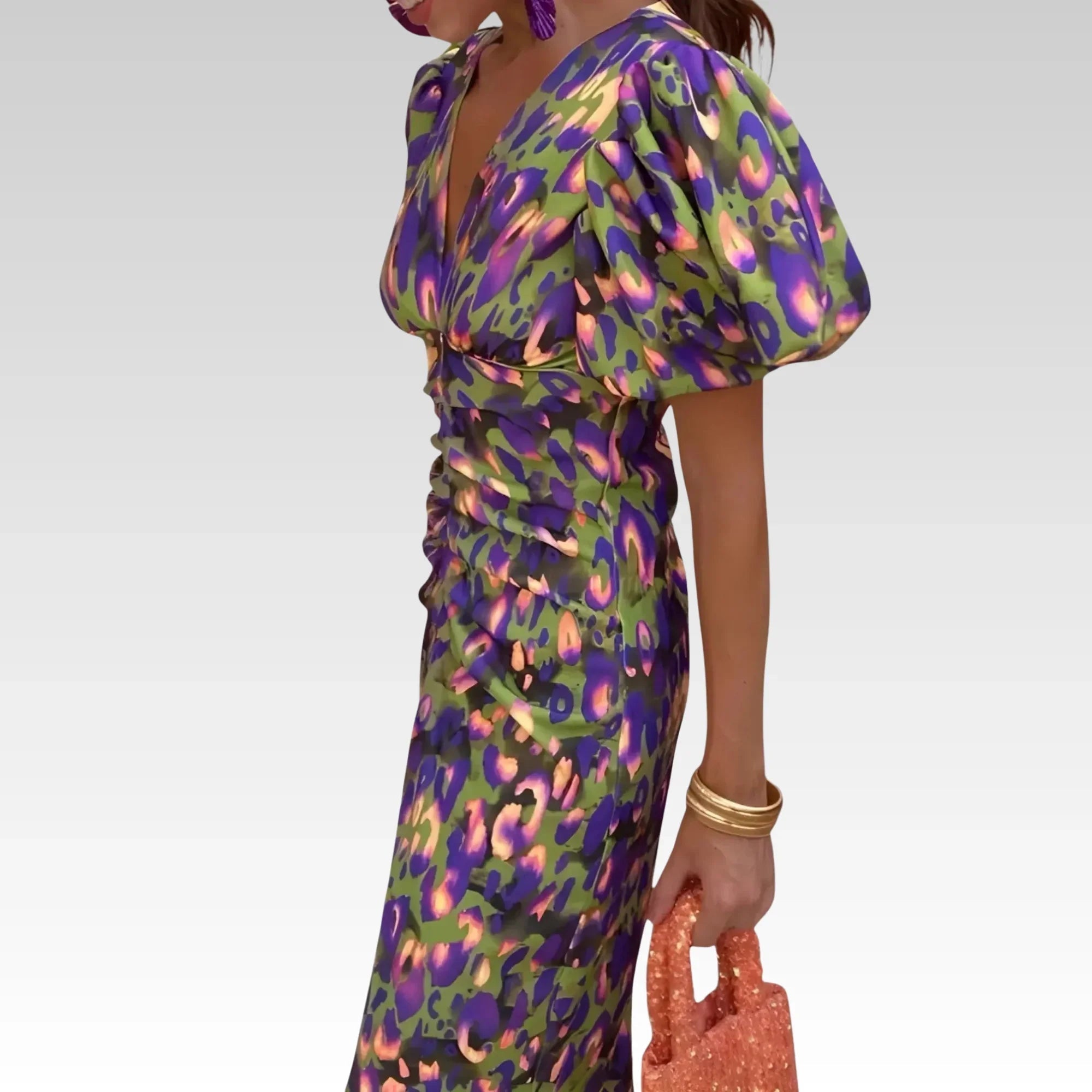 Donatella™ | Long and Colourful Dress