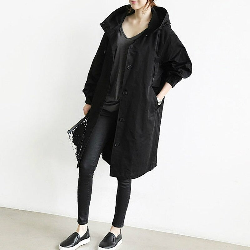 Phoebe™ | Hooded Trench Coat