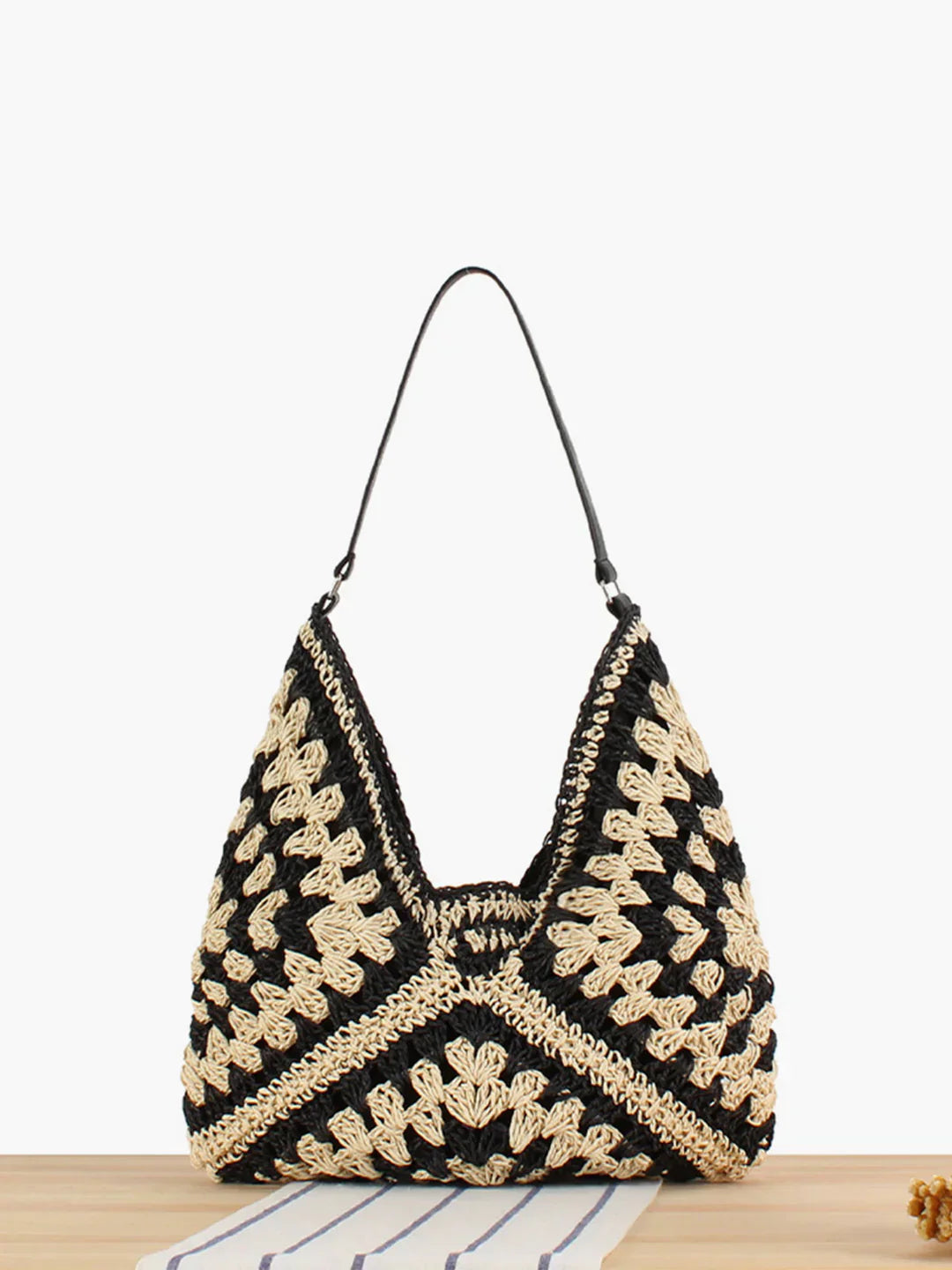Camila™ | Crochet Macramé Shoulder Bag