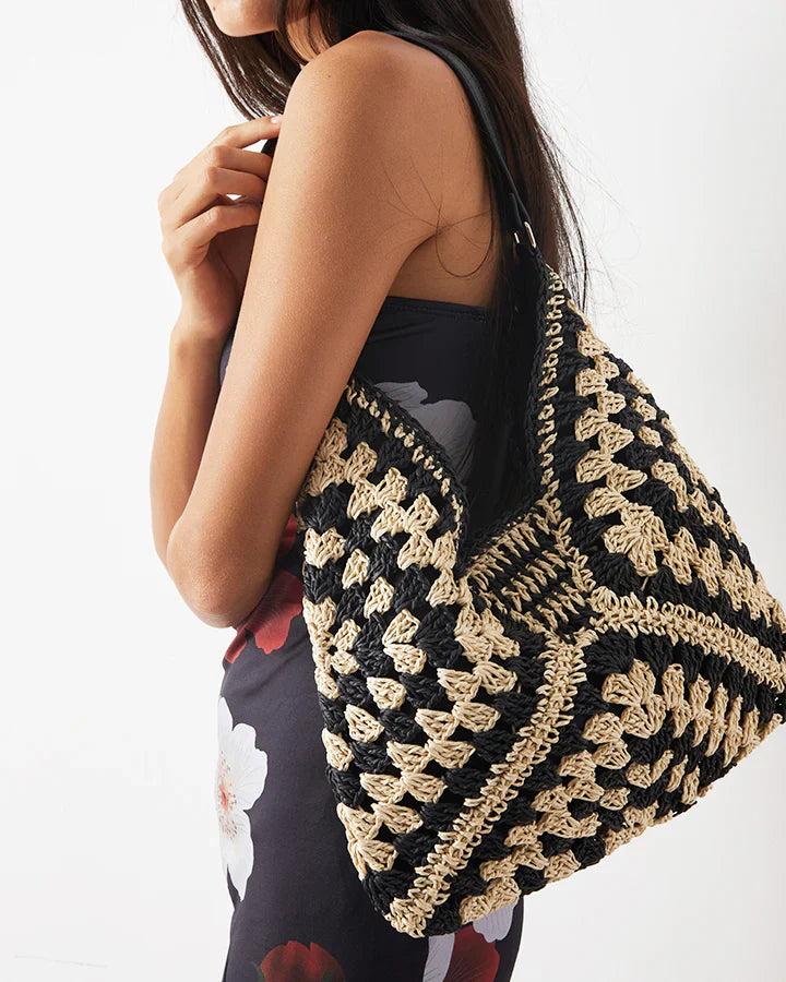 Camila™ | Crochet Macramé Shoulder Bag