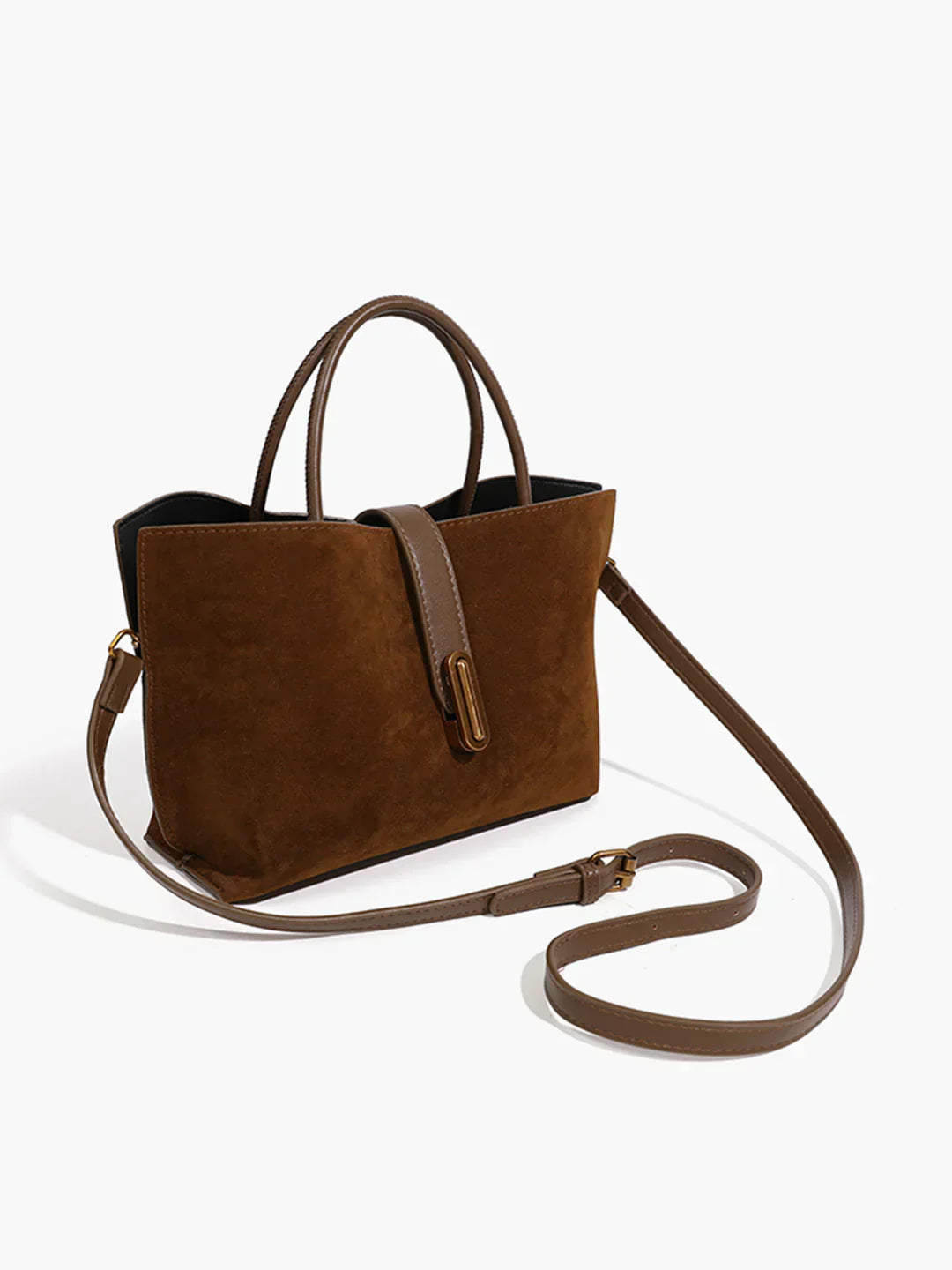 Scarlett™ | Suede Top Handle Bag