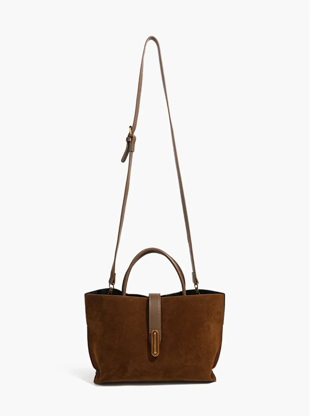 Scarlett™ | Suede Top Handle Bag