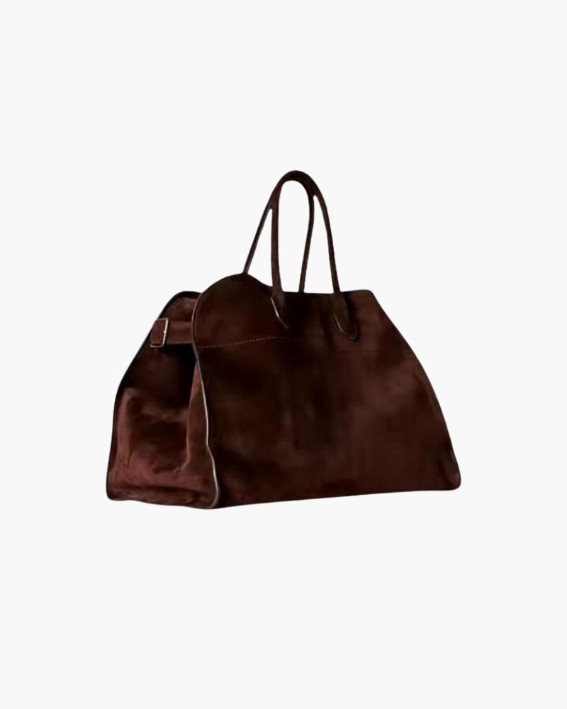 Claire™ | Velvet Henna Handbag
