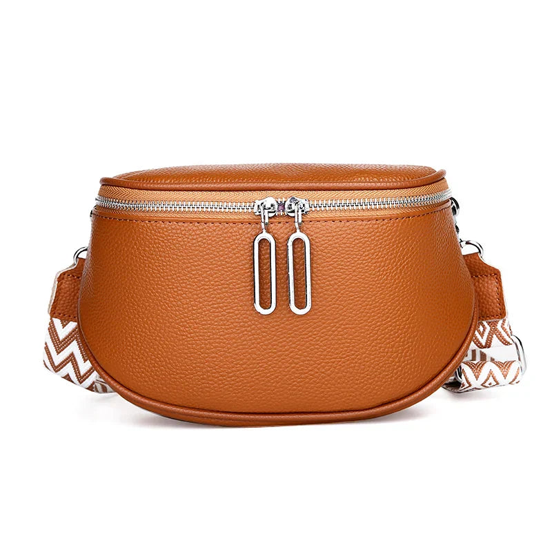 Indie | Sleek Leather Shoulder Bag