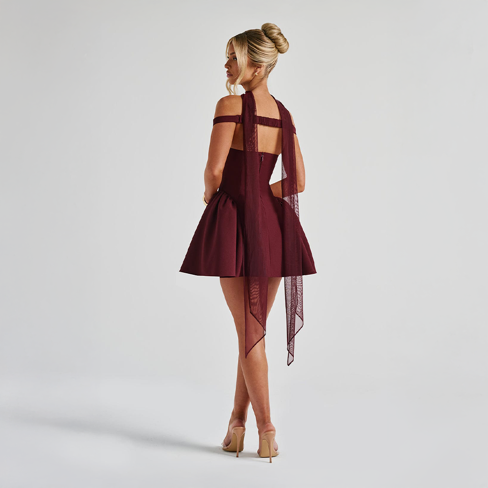 Nola™ | Mini Bardot Dress