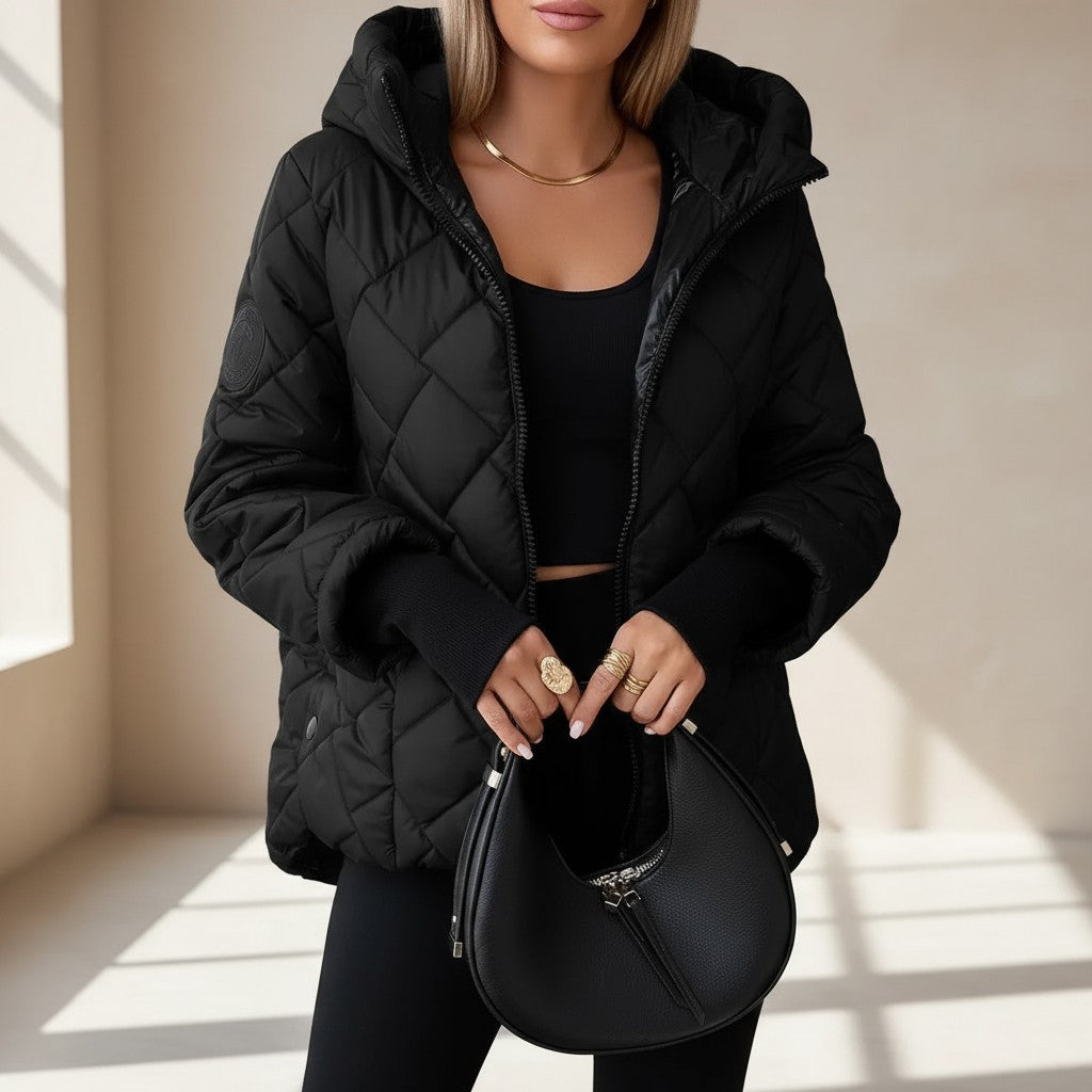 Belle™ | Cotton Jacket with Hood for Everyday Wear