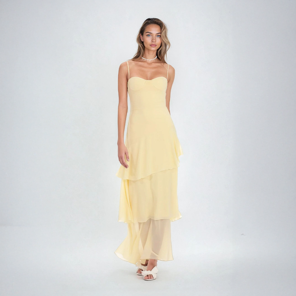 Lumiera™ | Elegant Flowing Dress