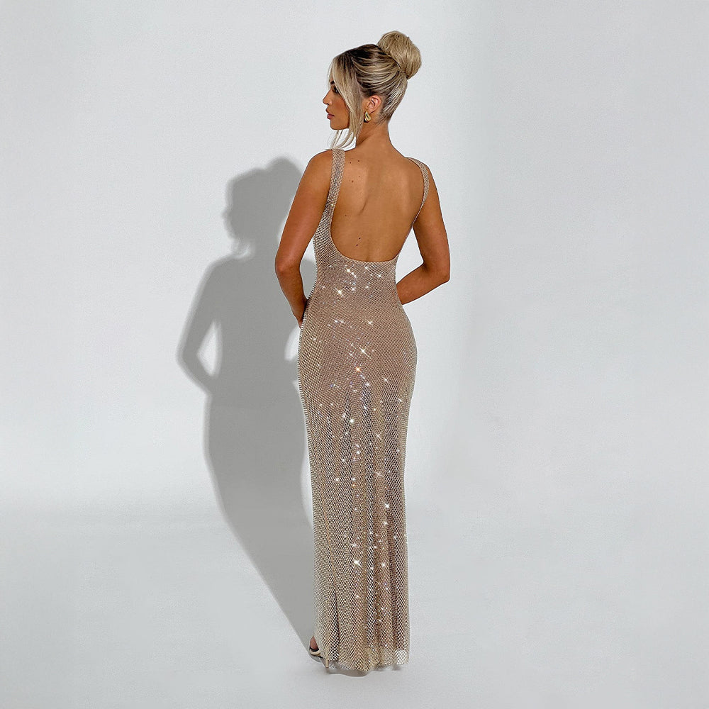 Liora™ | Sparkling Maxi Dress