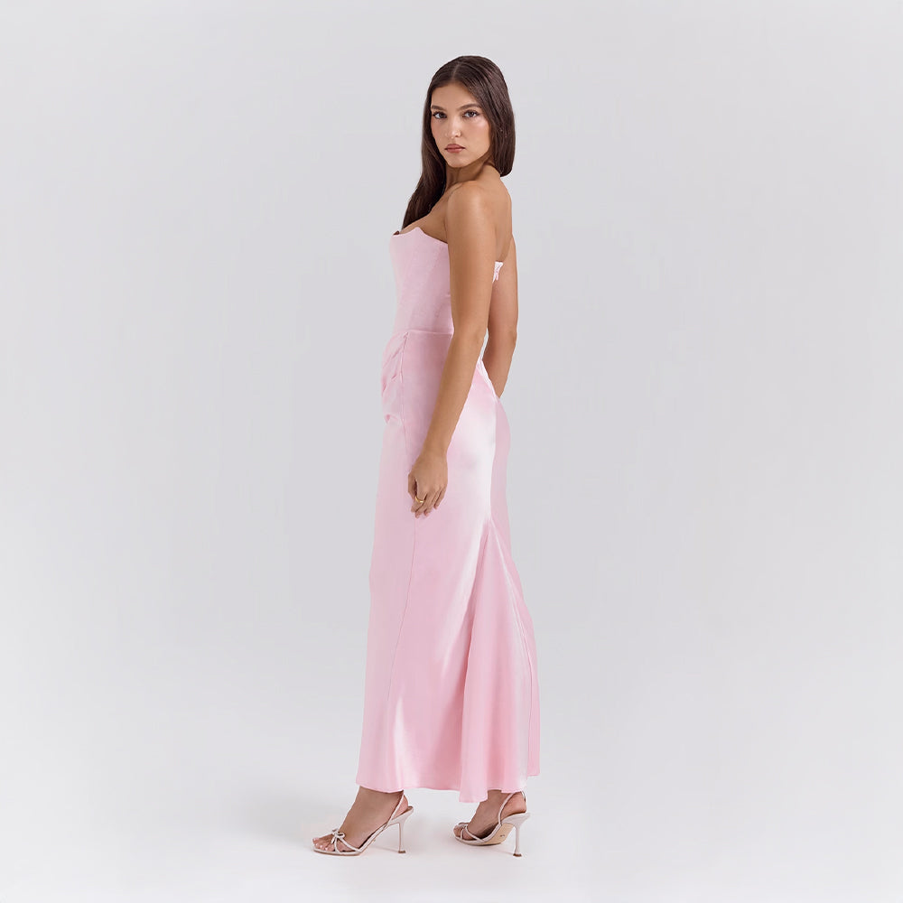 Elena™ | Satin Evening Dress