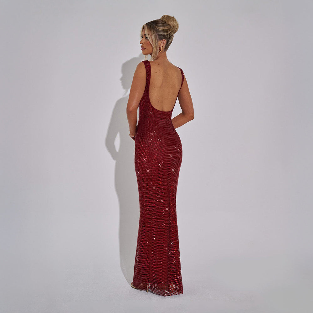 Liora™ | Sparkling Maxi Dress