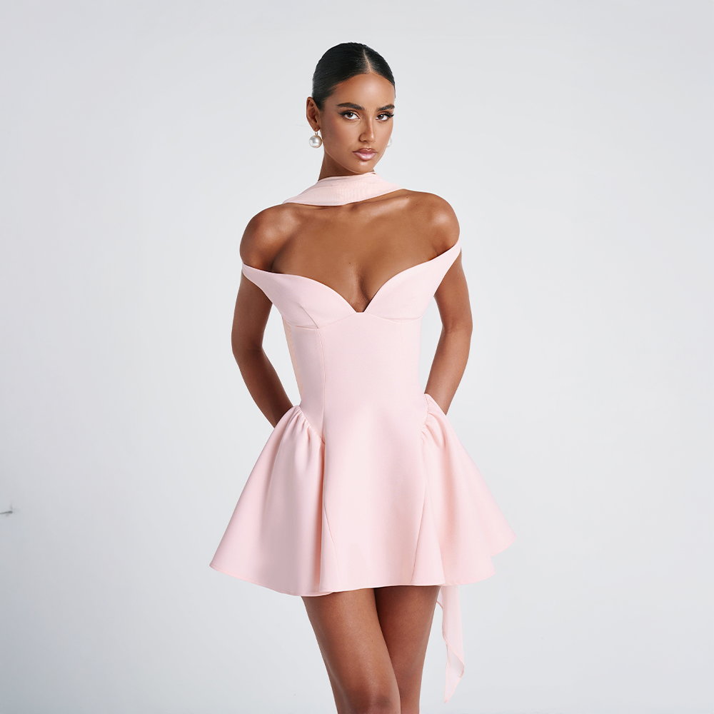 Nola™ | Mini Bardot Dress