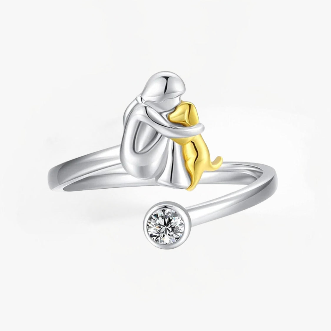 AvelineToronto™ | Ring with Dog Icon