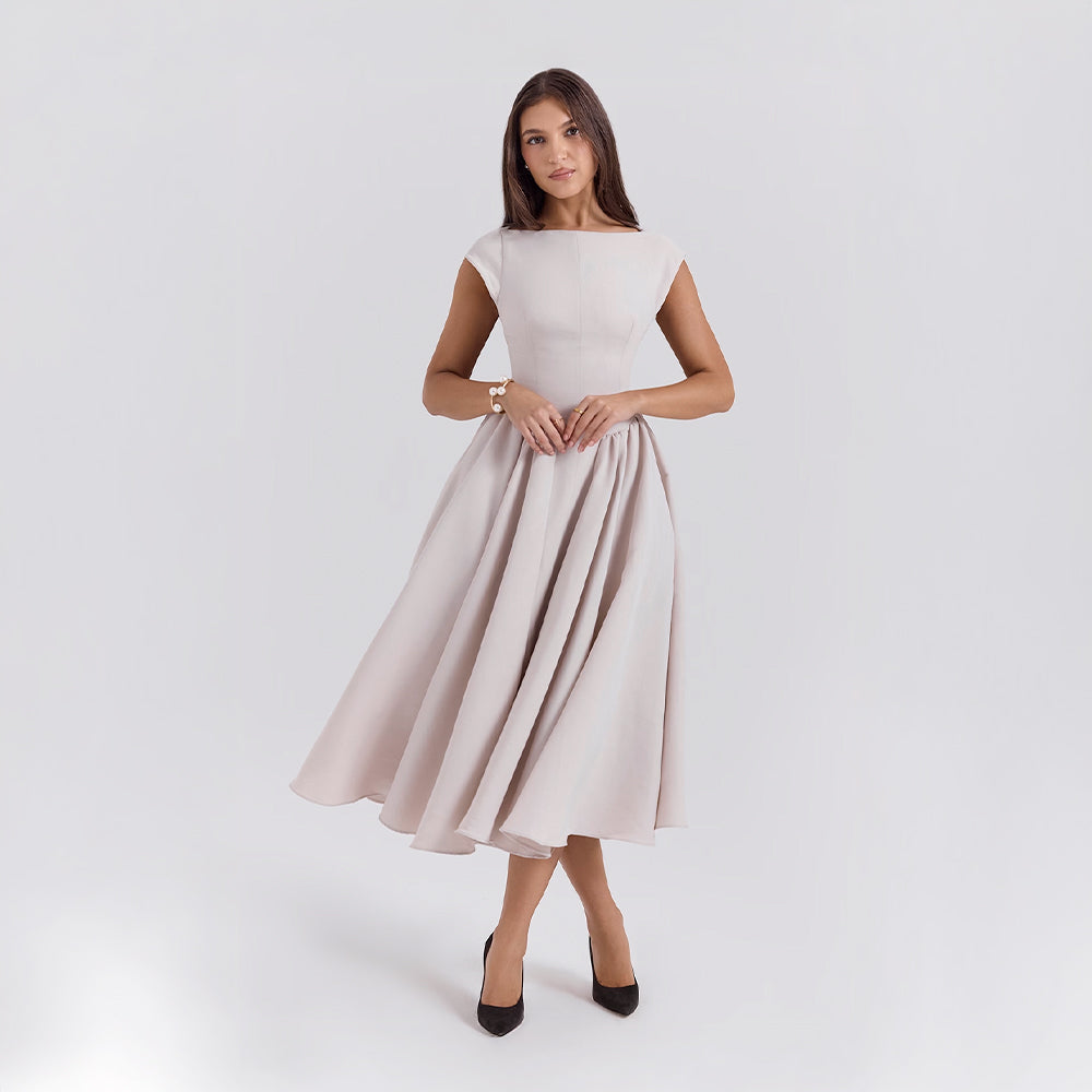 Élodie™ | Satin Evening Dress