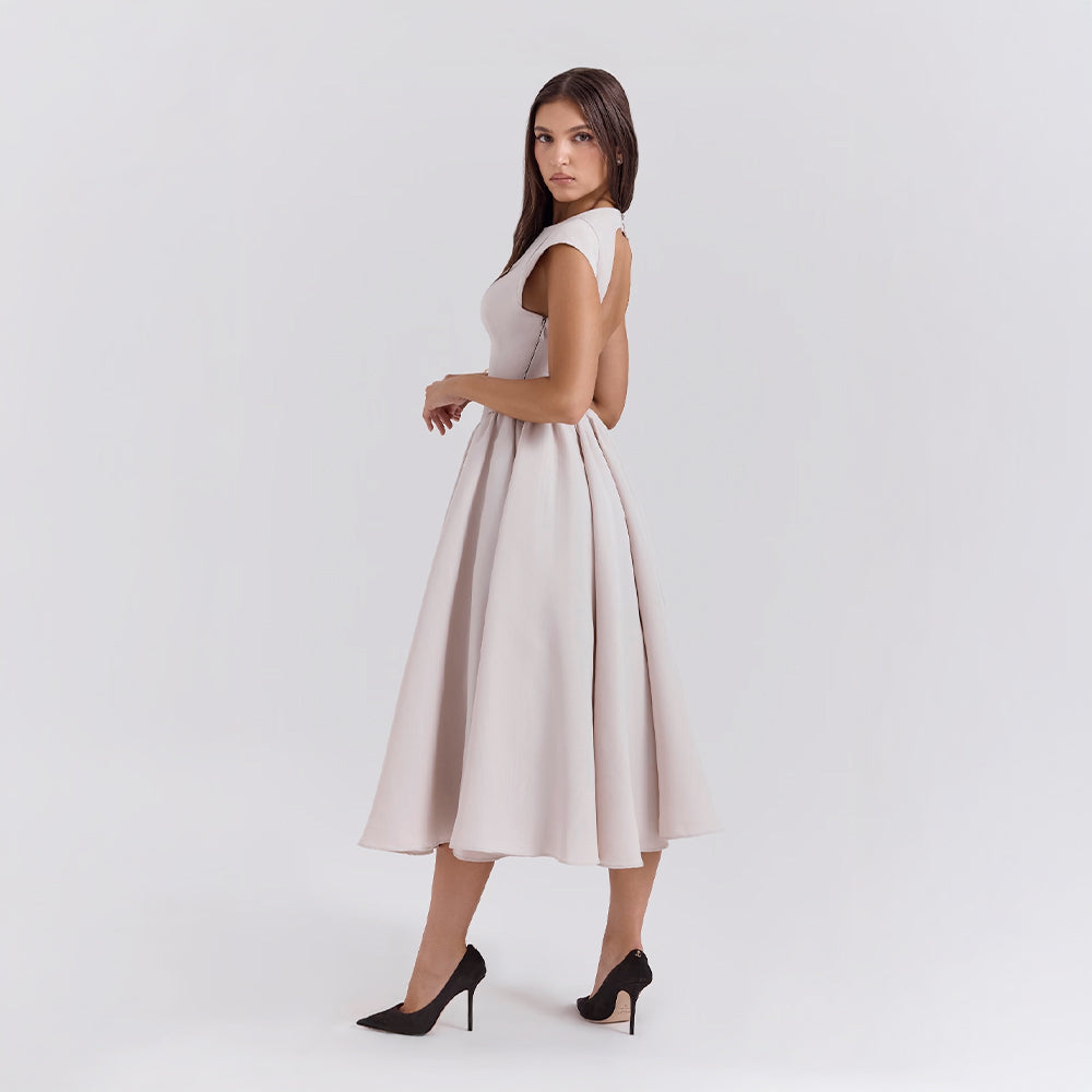 Élodie™ | Satin Evening Dress