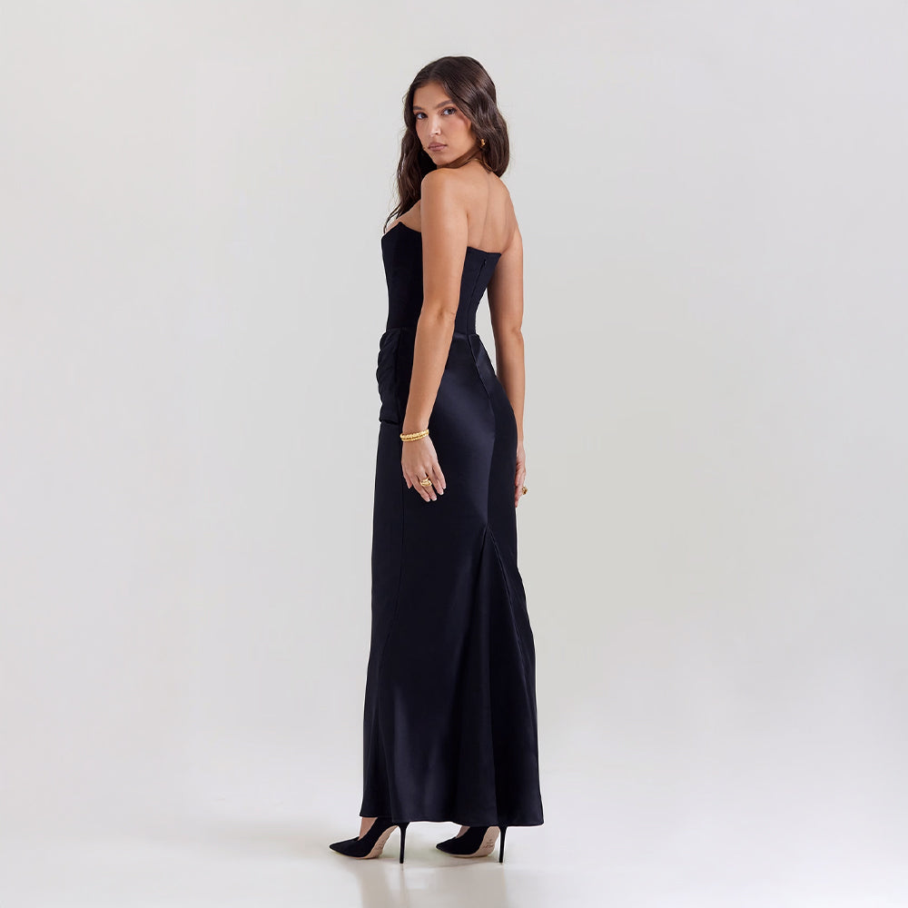 Elena™ | Satin Evening Dress