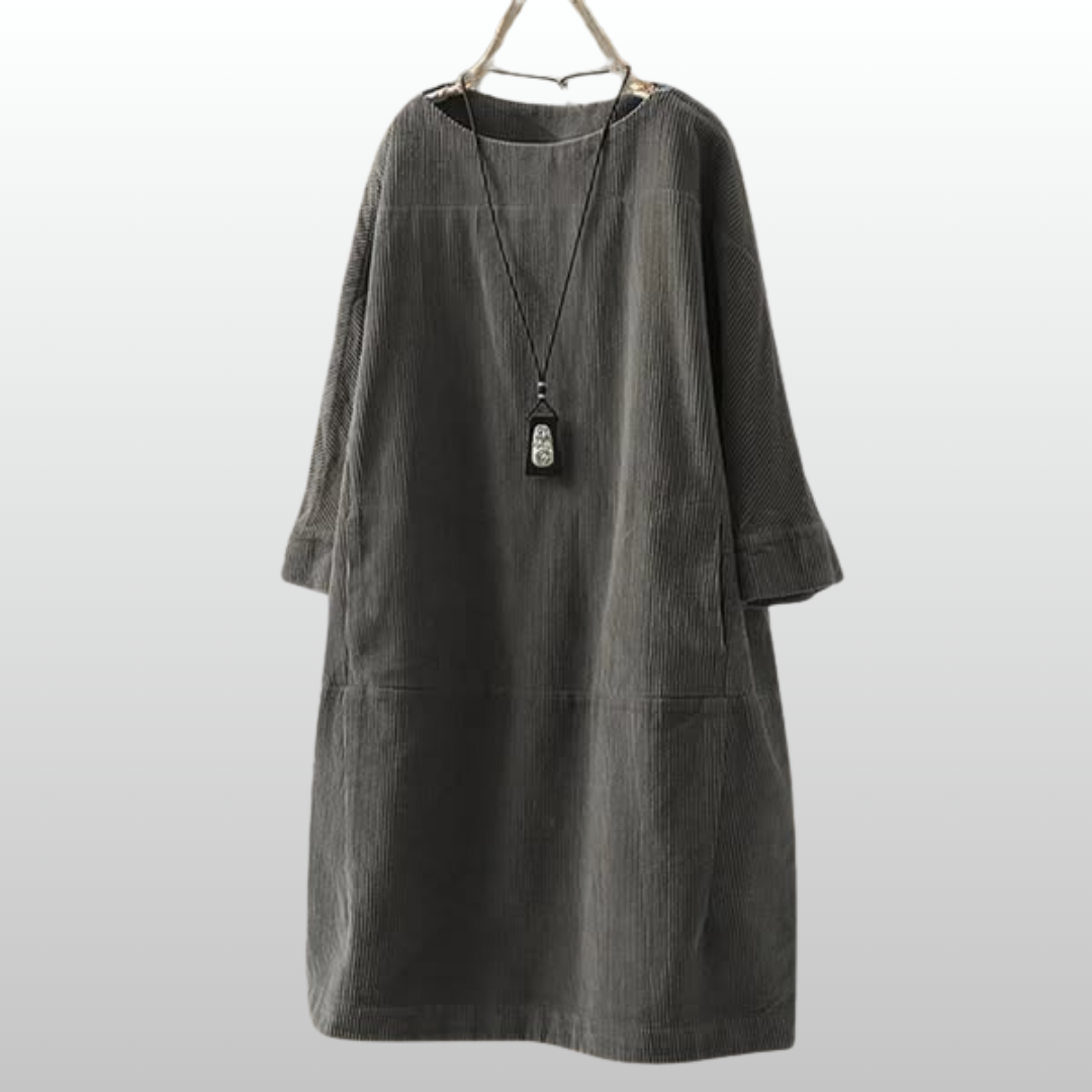 Lyla™ | Soft corduroy dress