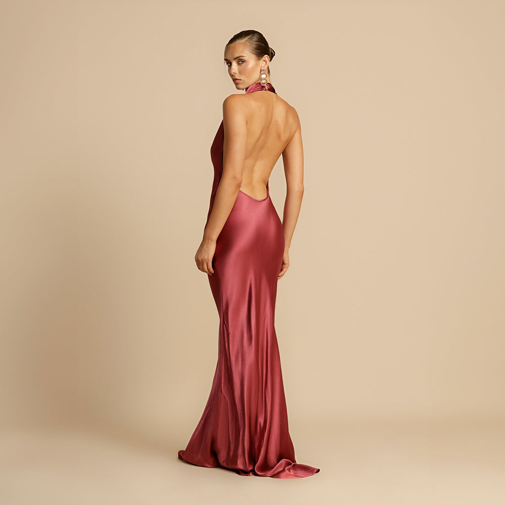 Isaline™ | Draped Fluid Dress