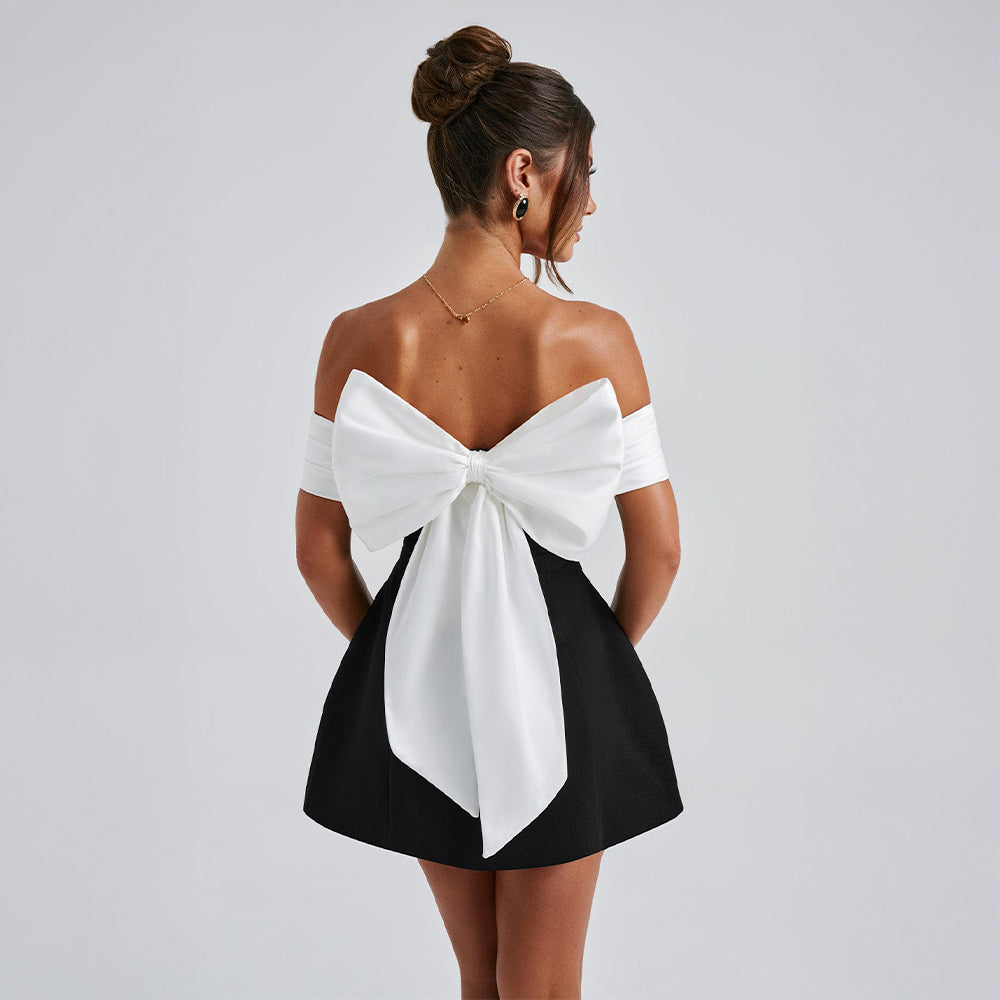 Ambre™ | Elegant Bardot Dress