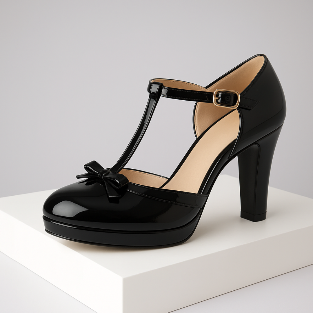 Vivienne T-Strap Heels