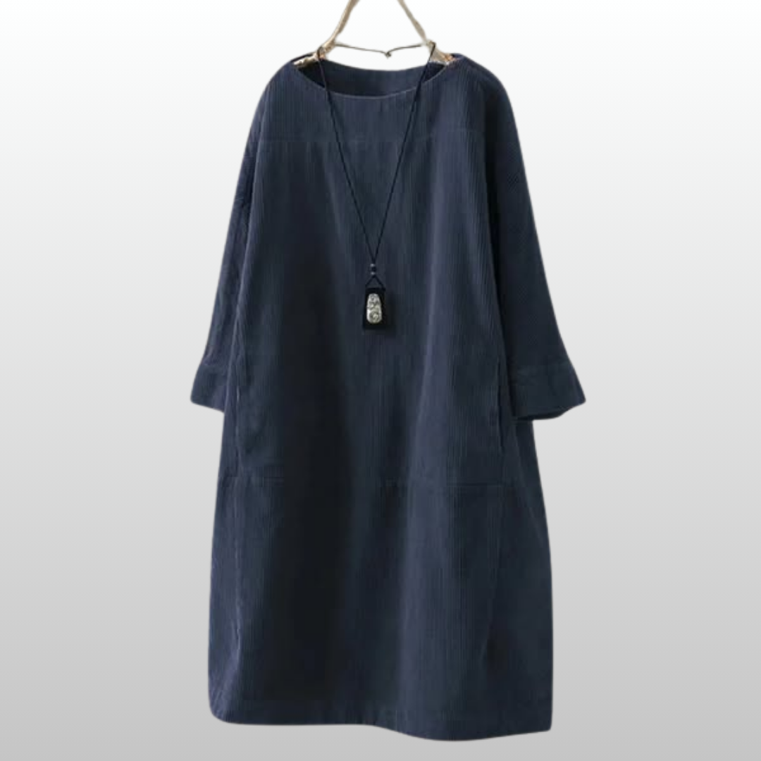 Lyla™ | Soft corduroy dress