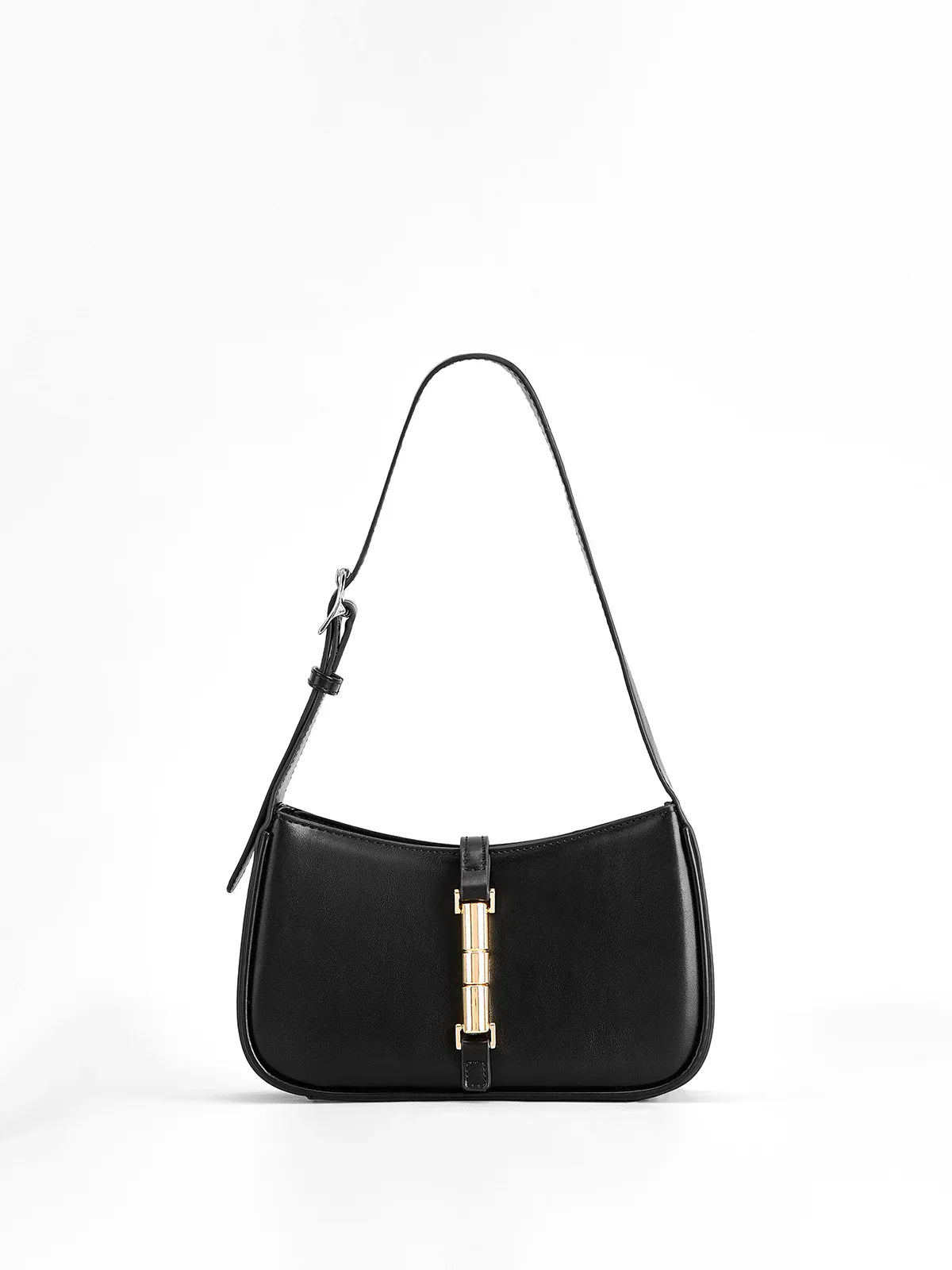 Savannah™ | Golden Wist Lock Shoulder Bag