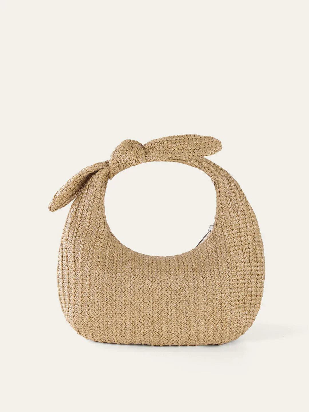 Isla™ | Vacation Style Bow Knot Detail Straw Bag