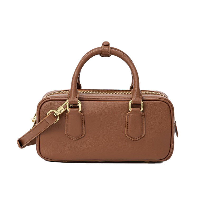 Vintage Genuine Leather Crossbody Handbag