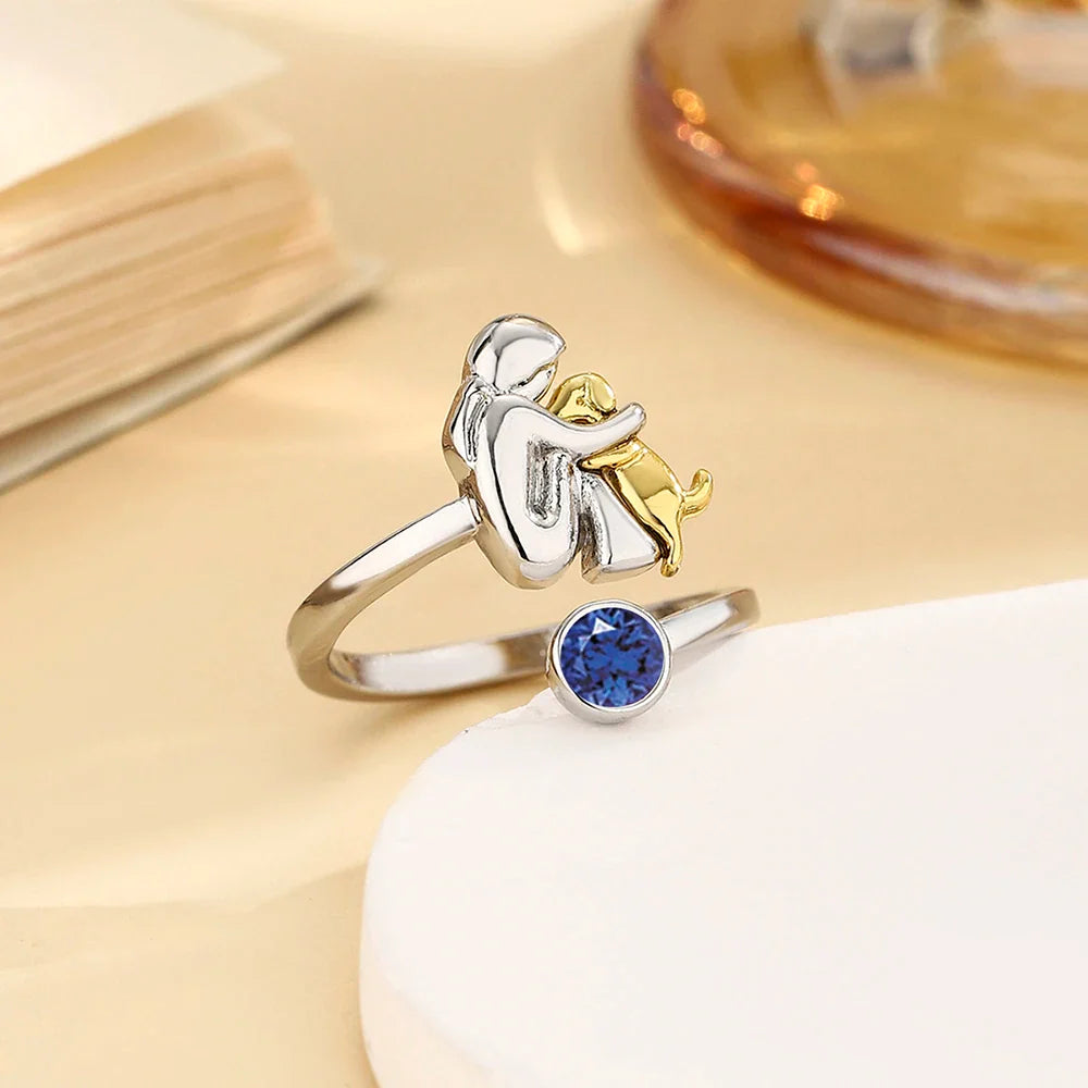 AvelineToronto™ | Ring with Dog Icon