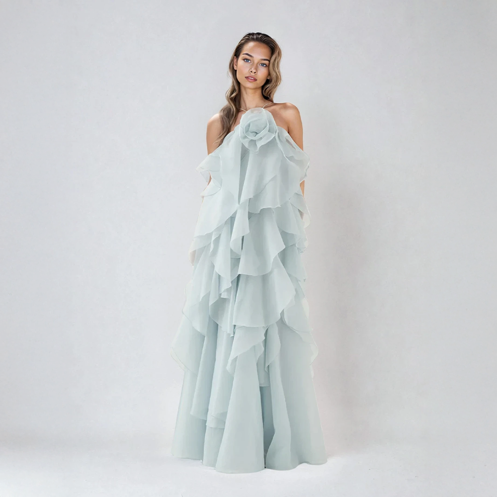 Rosanisse™ | Flowing Strapless Dress