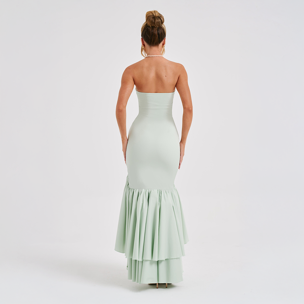 Léna™ | Ruffled Strapless Dress