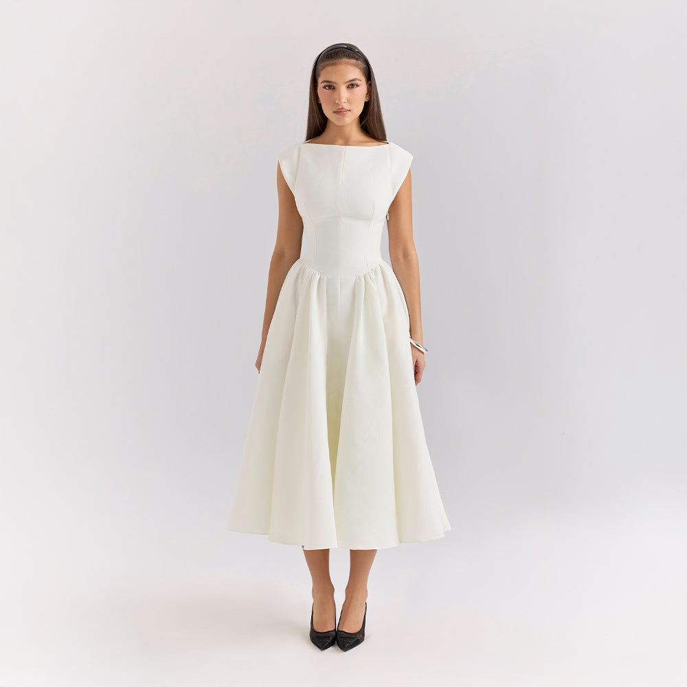 Élodie™ | Satin Evening Dress