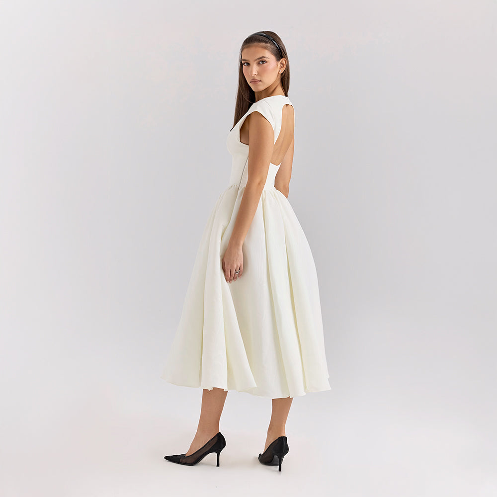 Élodie™ | Satin Evening Dress