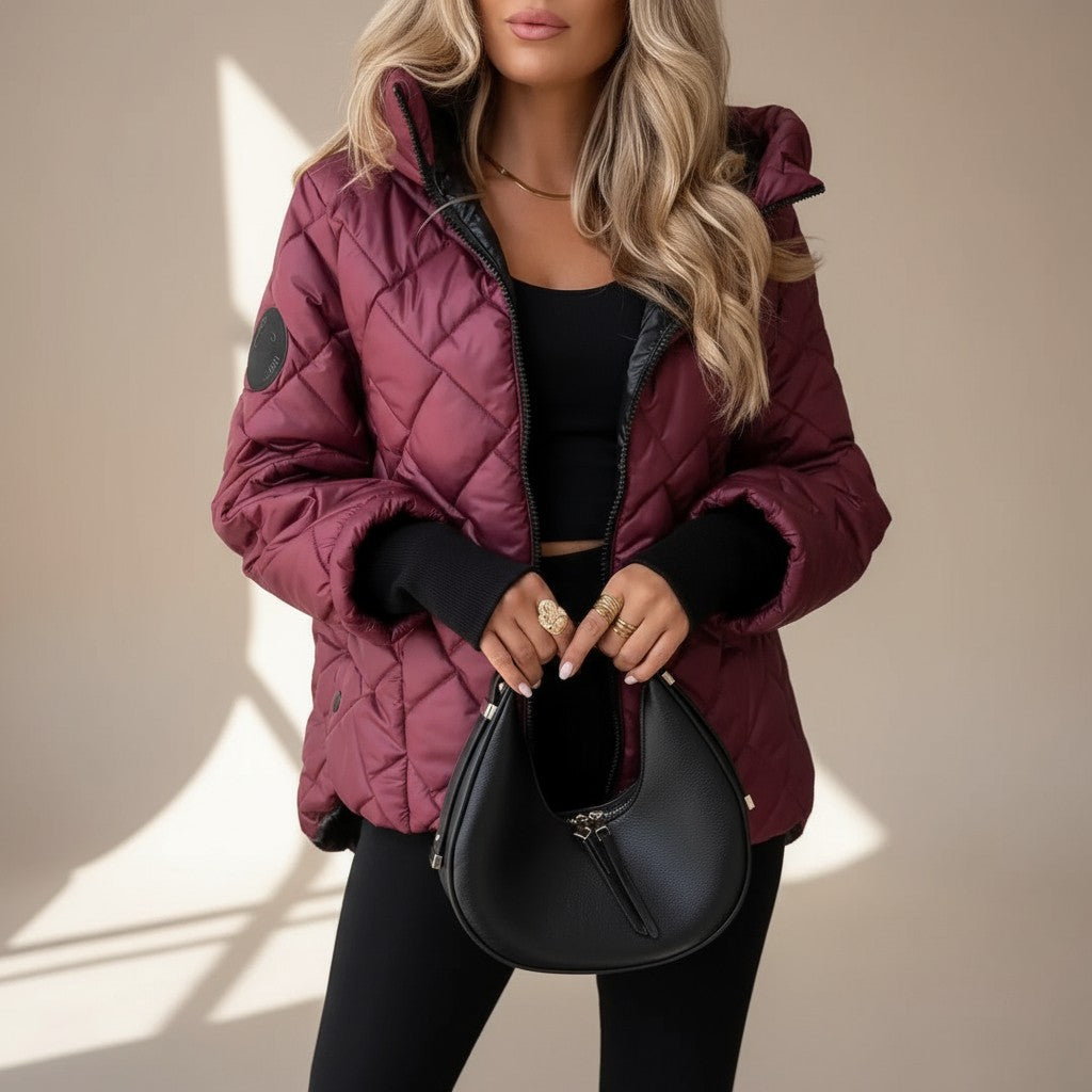 Belle™ | Cotton Jacket with Hood for Everyday Wear