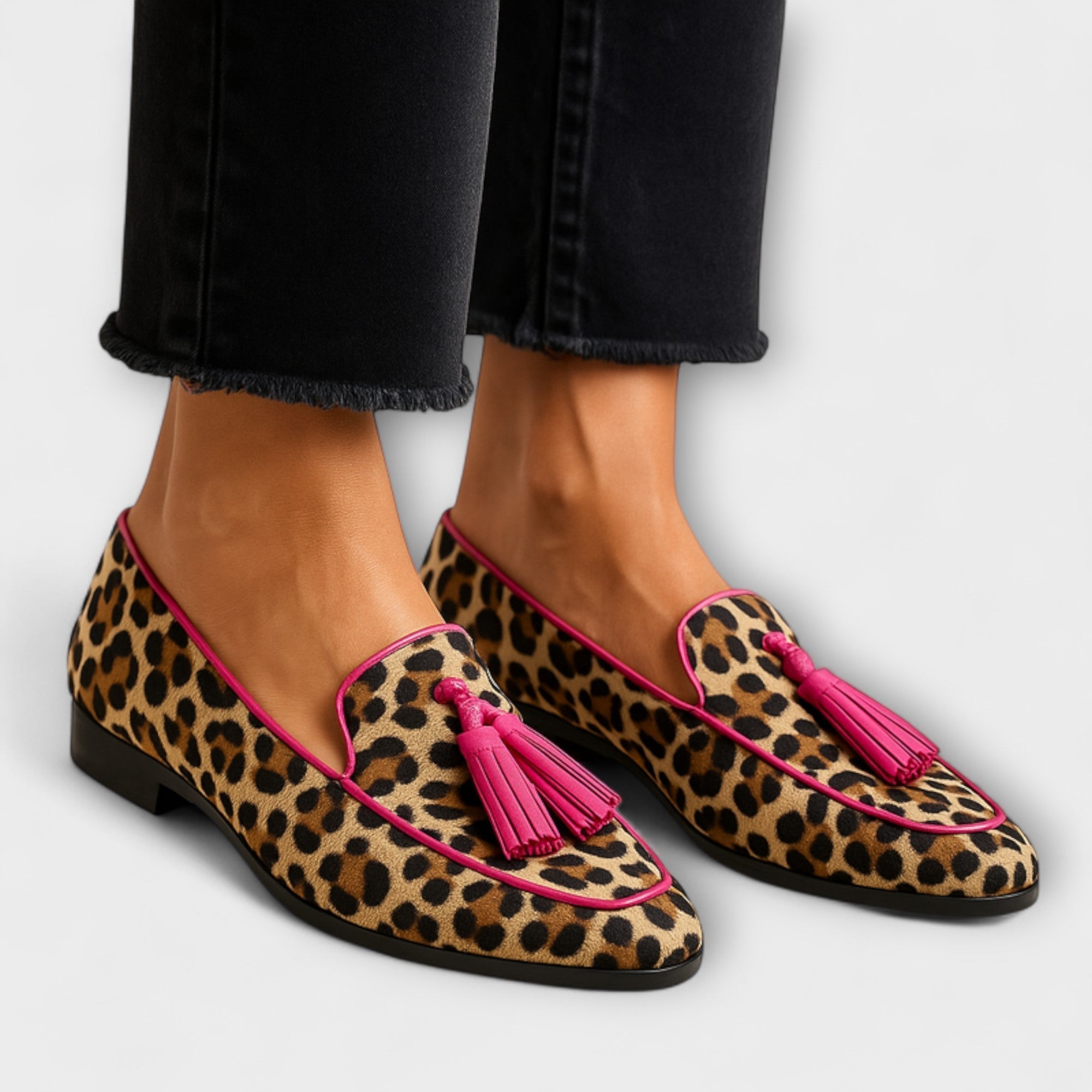 Lana™ | Suede Loafer with Tassels