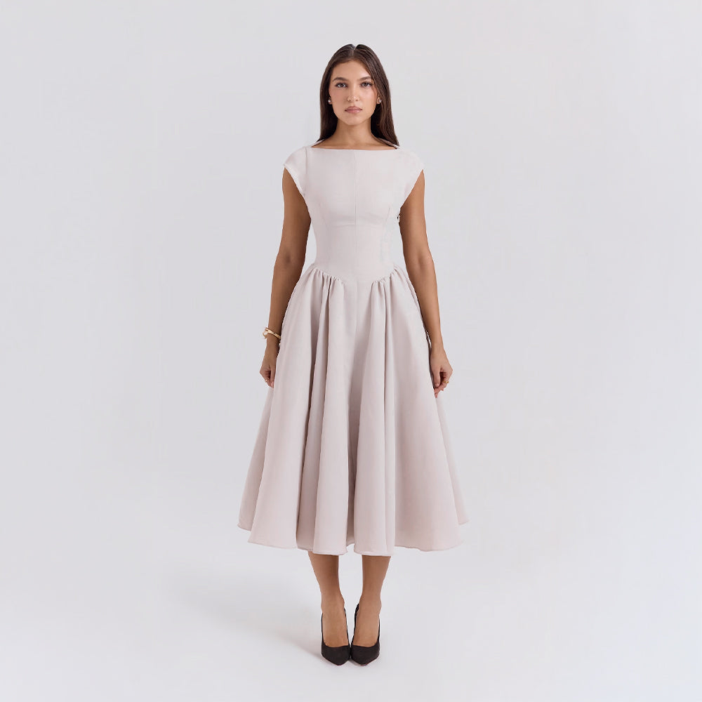 Élodie™ | Satin Evening Dress