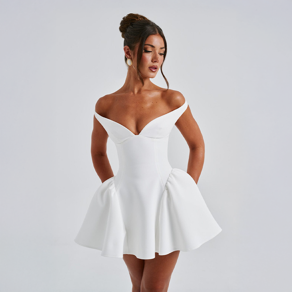 Nola™ | Mini Bardot Dress