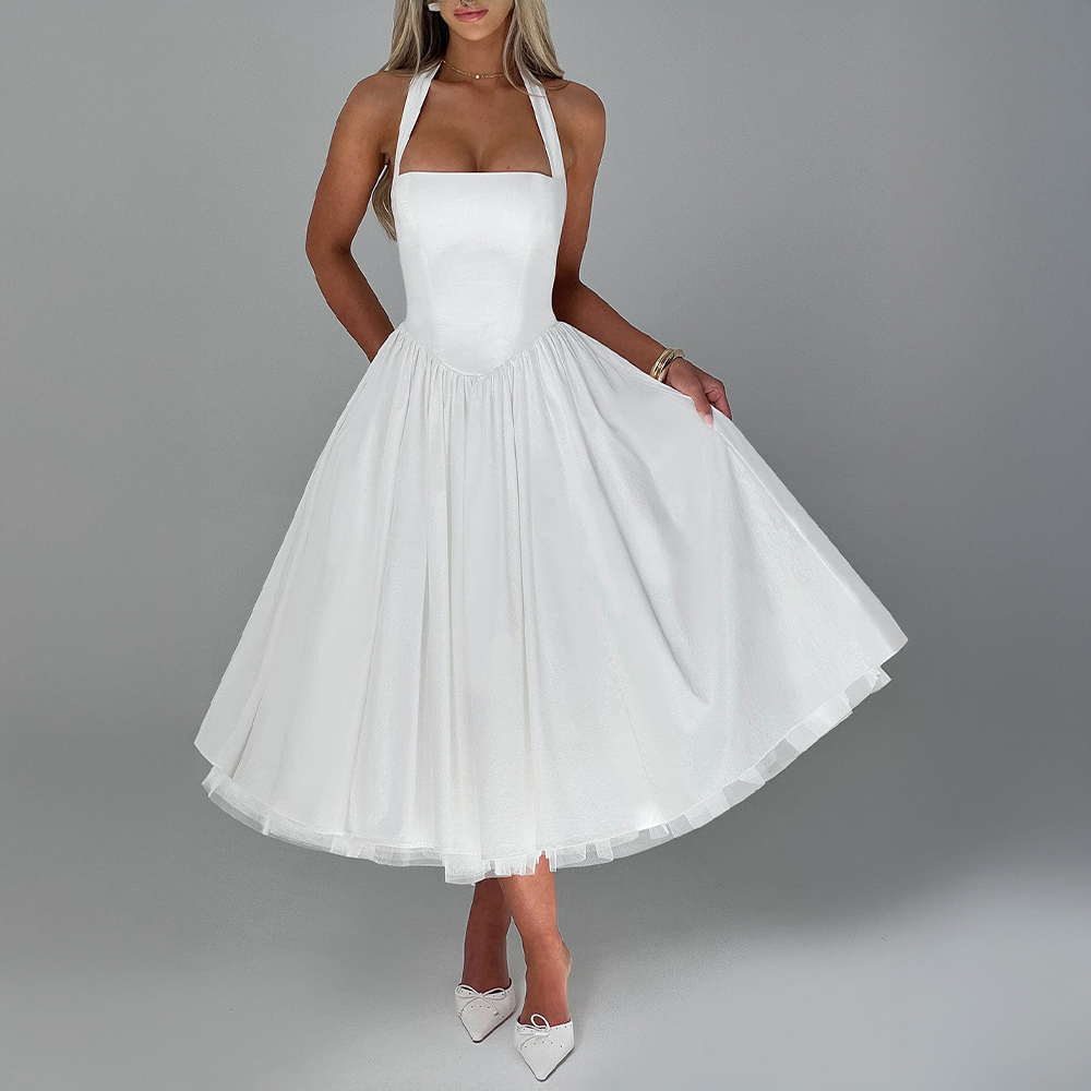 Monétine™ | Midi Corset Dress