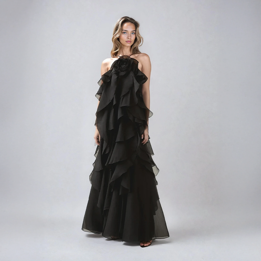 Rosanisse™ | Flowing Strapless Dress