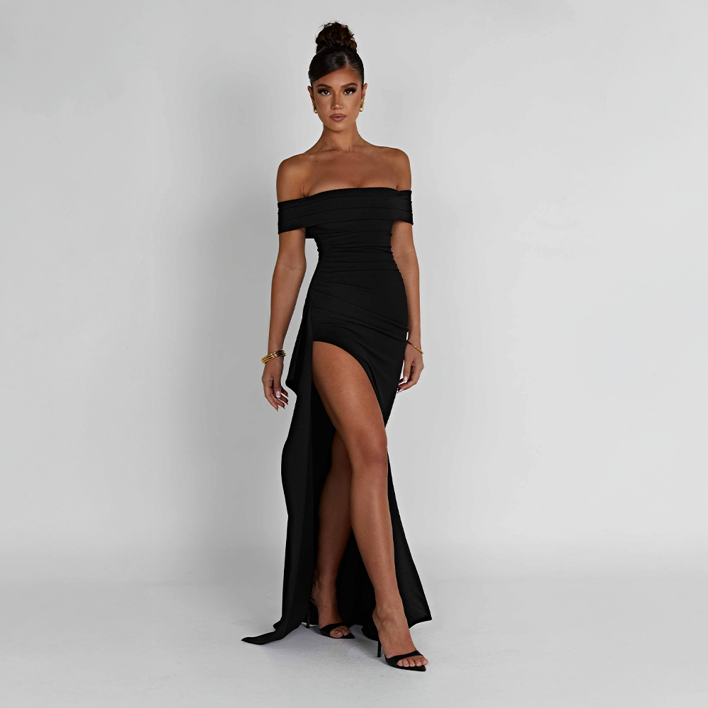 Lorène™ | Sculpted Evening Dress